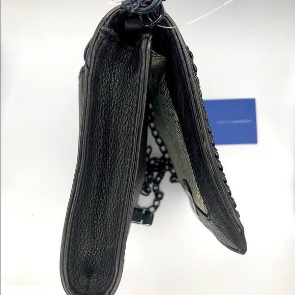 REBECCA MINKOFF QUILTED LEATHER CLUTCH/CROSSBODY - Picture 2 of 15